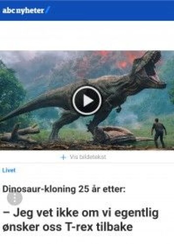 ...at jeg kan si UTROLIG SMARTE ting i media... Screenshot fra abcnyheter ...at jeg kan si UTROLIG SMARTE ting i media... Screenshot fra abcnyheter