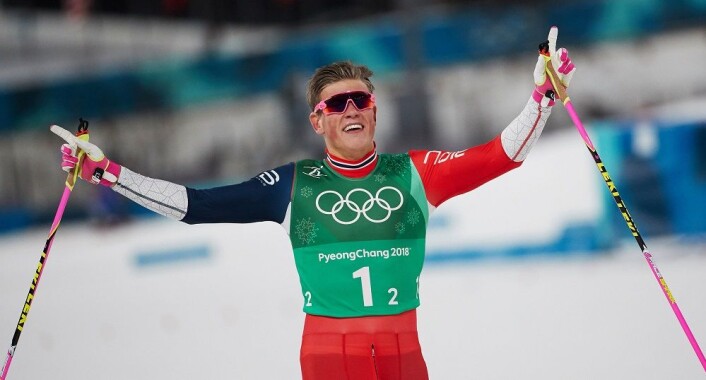 Klæbo vinner OL-gull, men hvorfor har han blitt en slik supermann i skisporet? (Foto: NTB scanpix) Klæbo vinner OL-gull, men hvorfor har han blitt en slik supermann i skisporet? (Foto: NTB scanpix)