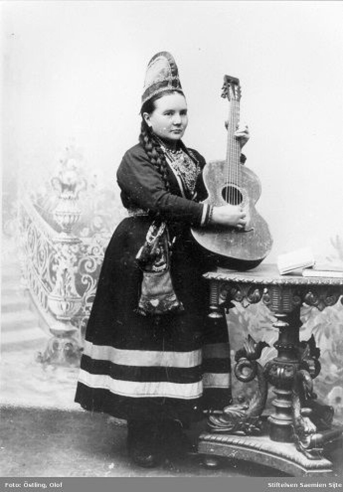 Marie Stengel (1851-1927) Foto: Olof Östling/ Stiftelsen Saemien Sïjte Marie Stengel (1851-1927) Foto: Olof Östling/ Stiftelsen Saemien Sïjte