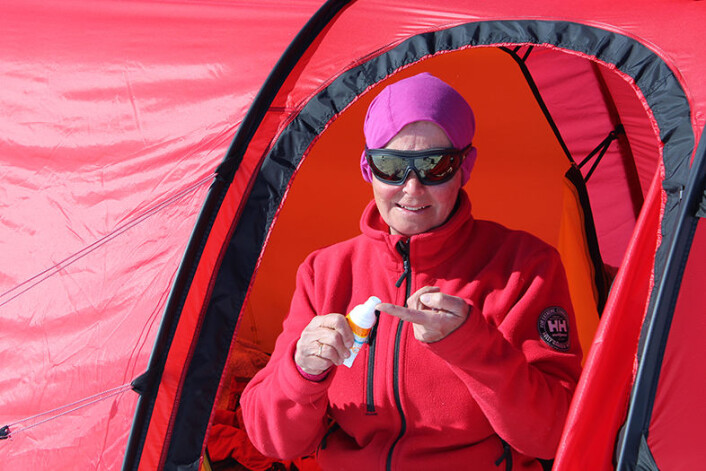 I disse omgivelsene er det kun faktor 50 som gjelder. (Foto: Ane K. Engvik) I disse omgivelsene er det kun faktor 50 som gjelder. (Foto: Ane K. Engvik)