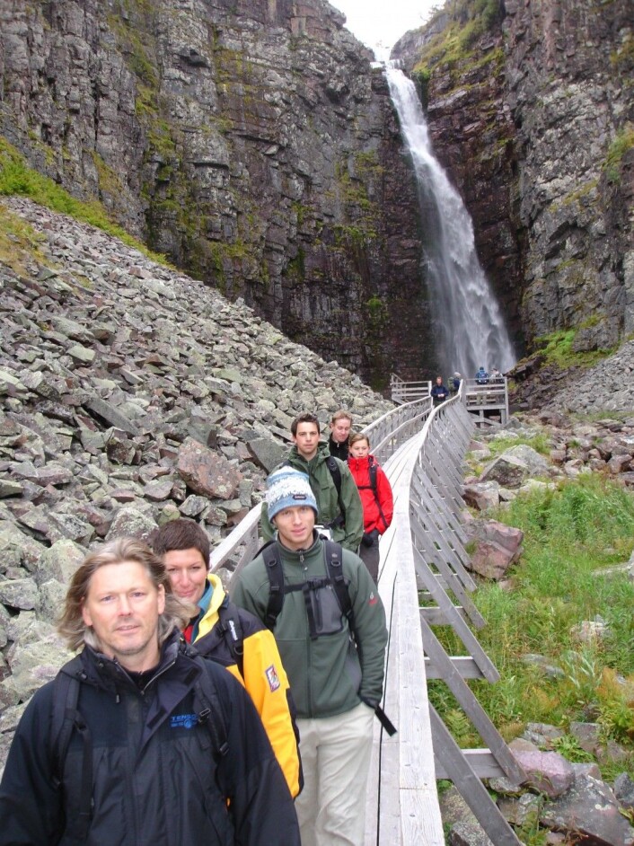 I 2005 startet de første studentene ved det som i dag er naturbasert reiseliv. Foto: Stian Stensland I 2005 startet de første studentene ved det som i dag er naturbasert reiseliv. Foto: Stian Stensland