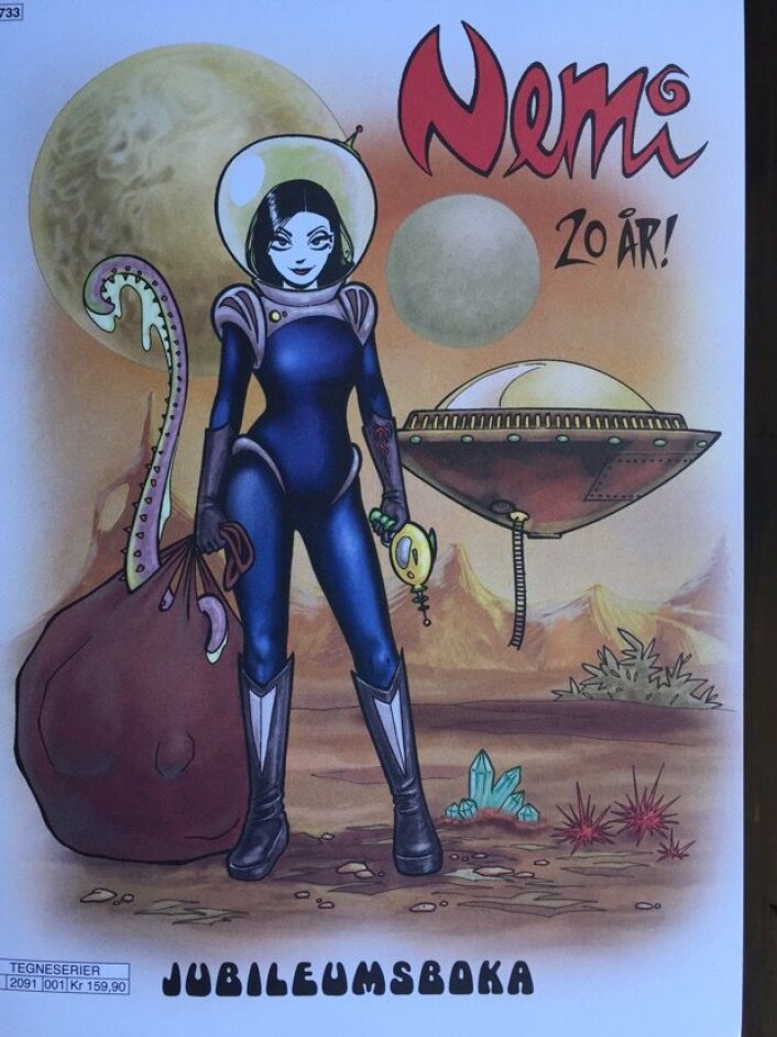 Nemi, nå også som astronaut! (Omslagsbilde, EGMONT Publishing) Nemi, nå også som astronaut! (Omslagsbilde, EGMONT Publishing)