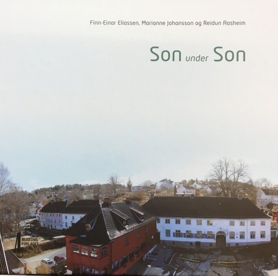 Son under Son. Arkeologi og historie på et gammelt ladested. Foto: Marianne Johansson, Akershus fylkeskommune