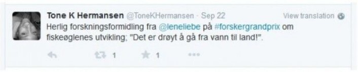 Skryt er stas. (Foto: LLD) Skryt er stas. (Foto: LLD)