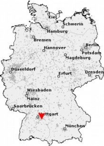 Holzmaden. (Kart: postleitzahl.de) Holzmaden. (Kart: postleitzahl.de)