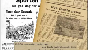 100 år siden Norge vant sin første landskamp i fotball