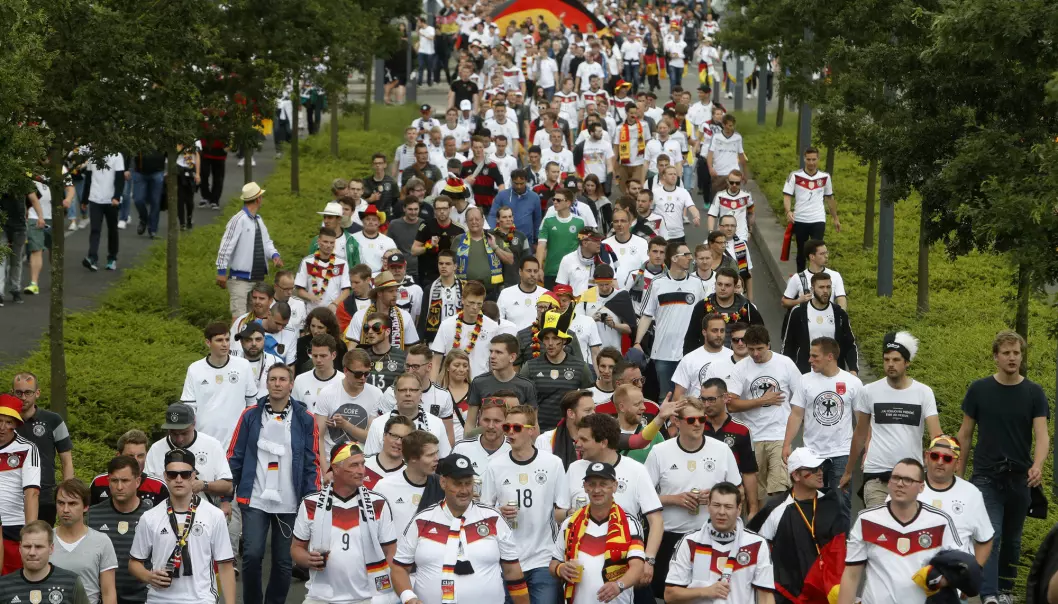 Fotball-VM: Økt polarisering blant tyske fotballfans