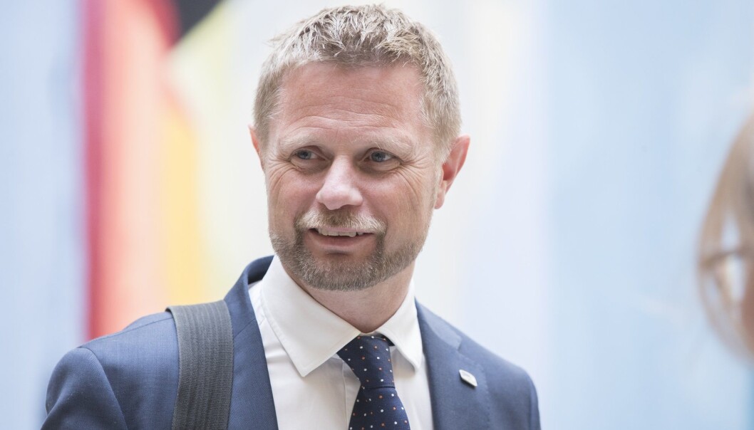 Helseminister Bent Høie er særlig glad for at brukermedvirkningen i forskningen styrkes. Her er han fotografert under Stortingets spørretime tidligere i år. (Foto: Berit Roald, NTB scanpix) Helseminister Bent Høie er særlig glad for at brukermedvirkningen i forskningen styrkes. Her er han fotografert under Stortingets spørretime tidligere i år. (Foto: Berit Roald, NTB scanpix)