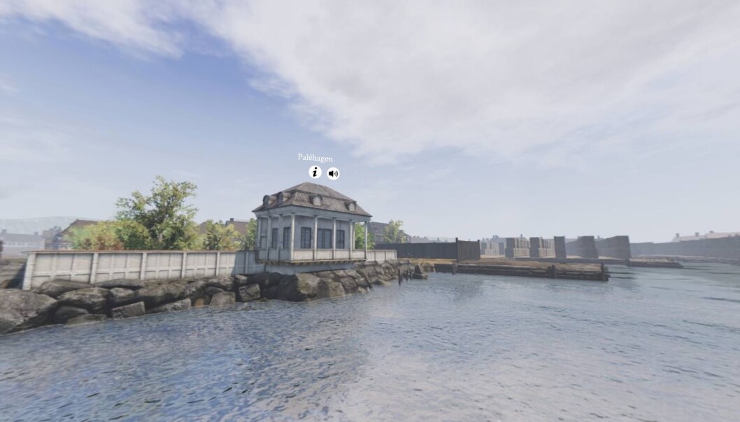 Hva var egentlig Paleehagen? Ta en rundttur i Oslo havn i 1798. (Skjermdump: Oslo havn 1798/Google) Hva var egentlig Paleehagen? Ta en rundttur i Oslo havn i 1798. (Skjermdump: Oslo havn 1798/Google)