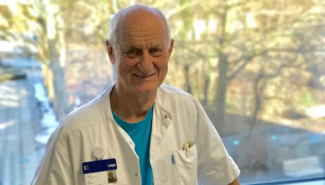 Den 76 år gamle danske nevrologen Jes Olesen er en av verdens ledende hodepineforskere. Forskningen hans har trukket hodepinelidelser ut av psykiatrien og inn i nevrologien.  (Foto: Bo Karl Christensen)