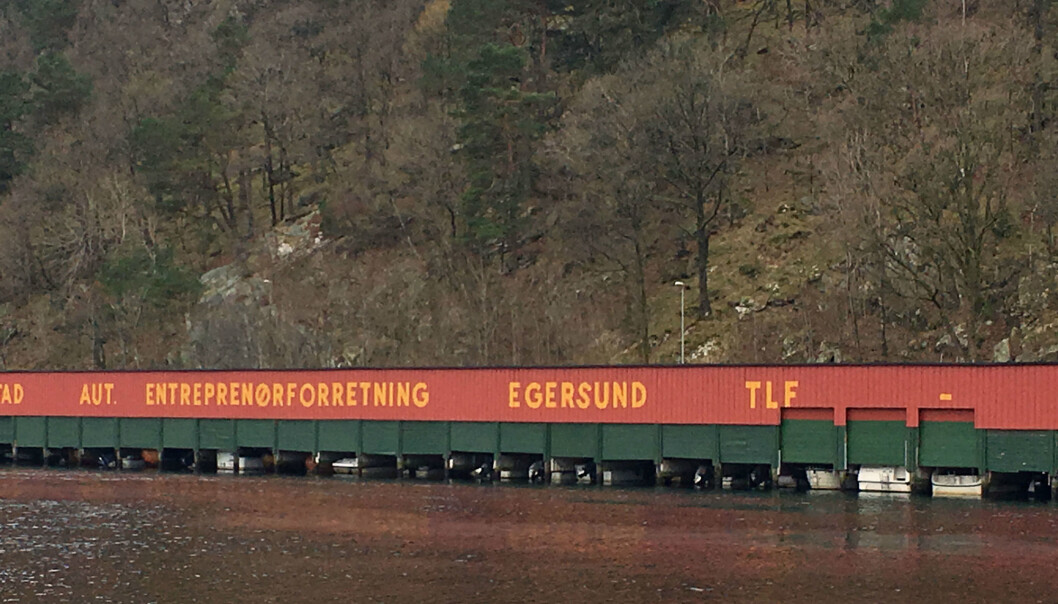 Utenfor Egersund er kystlinjen helt spesiell. Her finnes det nesten ingen forskjell på flo og fjære. Hvorfor er det slik? (Foto: Leif Erik Egaas/Fiskeridirektoratet) Utenfor Egersund er kystlinjen helt spesiell. Her finnes det nesten ingen forskjell på flo og fjære. Hvorfor er det slik? (Foto: Leif Erik Egaas/Fiskeridirektoratet)