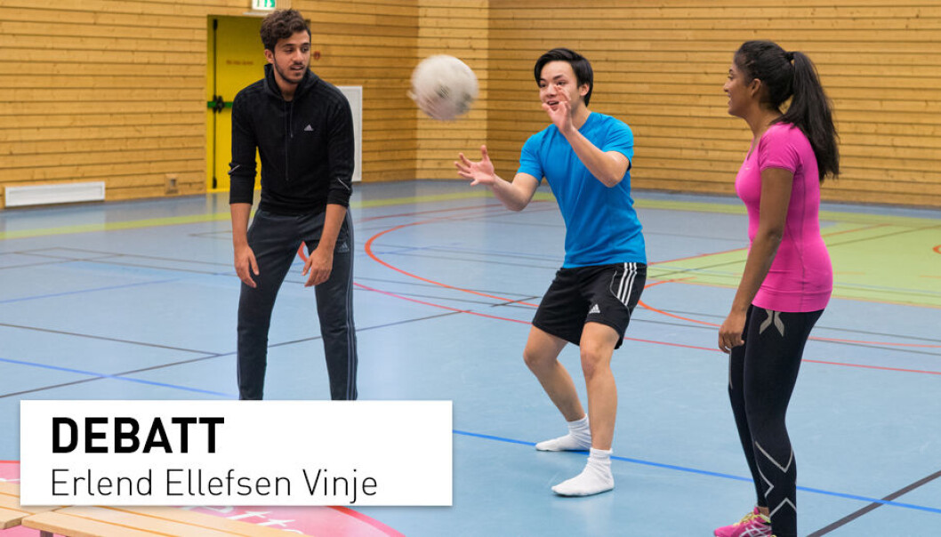 - Jeg håper norske kroppsøvingslærere ikke kobler dette til en forståelse av at elevenes trivsel og bevegelsesglede i kroppsøvingstimene er uvesentlig, skriver Ellefsen Vinje. (Foto: Thomas Brun / NTB Scanpix) - Jeg håper norske kroppsøvingslærere ikke kobler dette til en forståelse av at elevenes trivsel og bevegelsesglede i kroppsøvingstimene er uvesentlig, skriver Ellefsen Vinje. (Foto: Thomas Brun / NTB Scanpix)