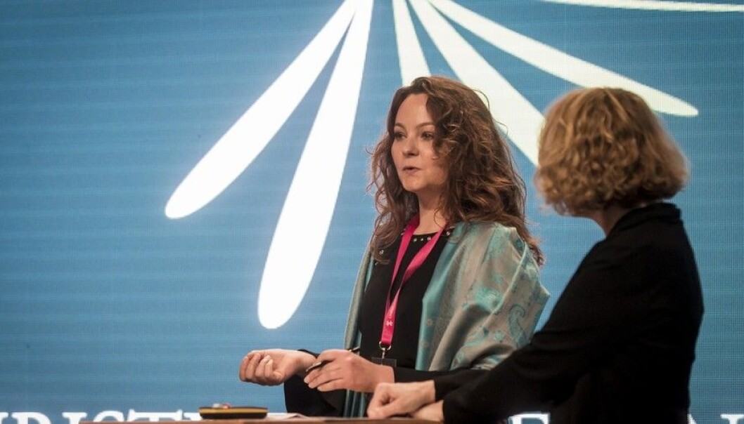 Statssekretær Rebekka Borsch mener man burde snakke om empati og anerkjennelse heller enn toleranse. Og hun mener flere burde ha bedre folkeskikk. (Foto: Tor Farstad) Statssekretær Rebekka Borsch mener man burde snakke om empati og anerkjennelse heller enn toleranse. Og hun mener flere burde ha bedre folkeskikk. (Foto: Tor Farstad)