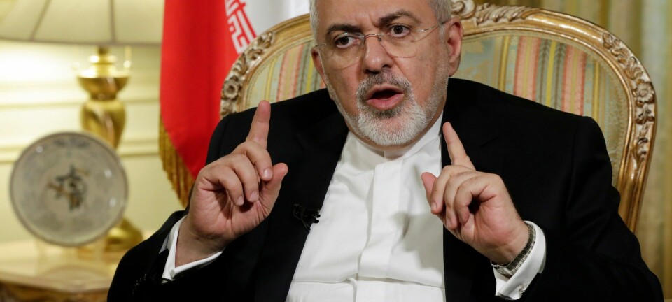 Hvis USA trekker seg fra atomavtalen, vil Iran høyst sannsynlig gjøre det samme, advarte landets utenriksminister Mohammad Javad Zarif tirsdag. (Foto: AP, NTB scanpix)