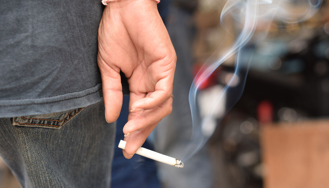 Røyking er den sterkeste faktoren for å få lungekreft. Men sammenhengen mellom røykemønster, alder, BMI og hoste avgjør risikoen. (Foto: Shutterstock / NTB Scanpix) Røyking er den sterkeste faktoren for å få lungekreft. Men sammenhengen mellom røykemønster, alder, BMI og hoste avgjør risikoen. (Foto: Shutterstock / NTB Scanpix)