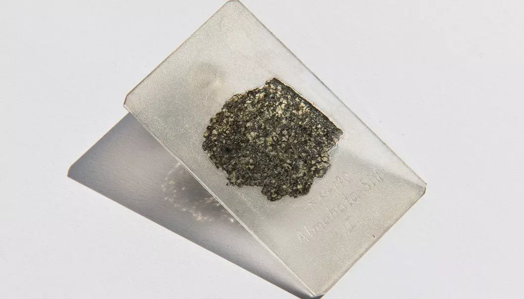 Diamanter fra meteoritt beviser teori om tapte planeter