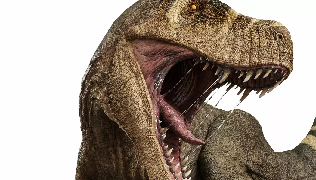 Hadde du møtt en dinosaur på ordentlig, ville den trolig ikke sett slik ut. (Illustrasjon: DM7 / Shutterstock / NTB scanpix)