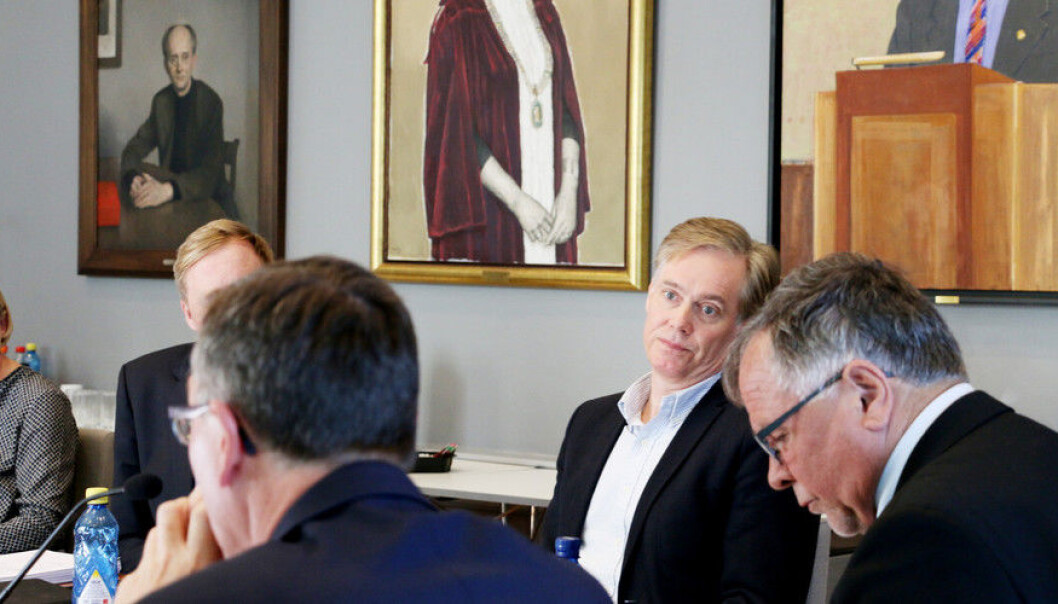Bjørn Østbø var kritisk til saka som vart presentert for styret. (Foto: Njord V. Svendsen) Bjørn Østbø var kritisk til saka som vart presentert for styret. (Foto: Njord V. Svendsen)