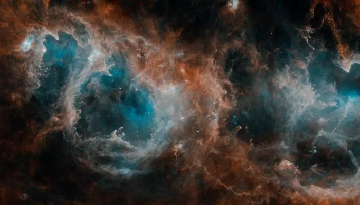 Her dannes nye stjerner i Melkeveien, sett av romteleskopet Herschel. (Foto: ESA/Herschel/NASA/JPL-Caltech/R. Hurt)