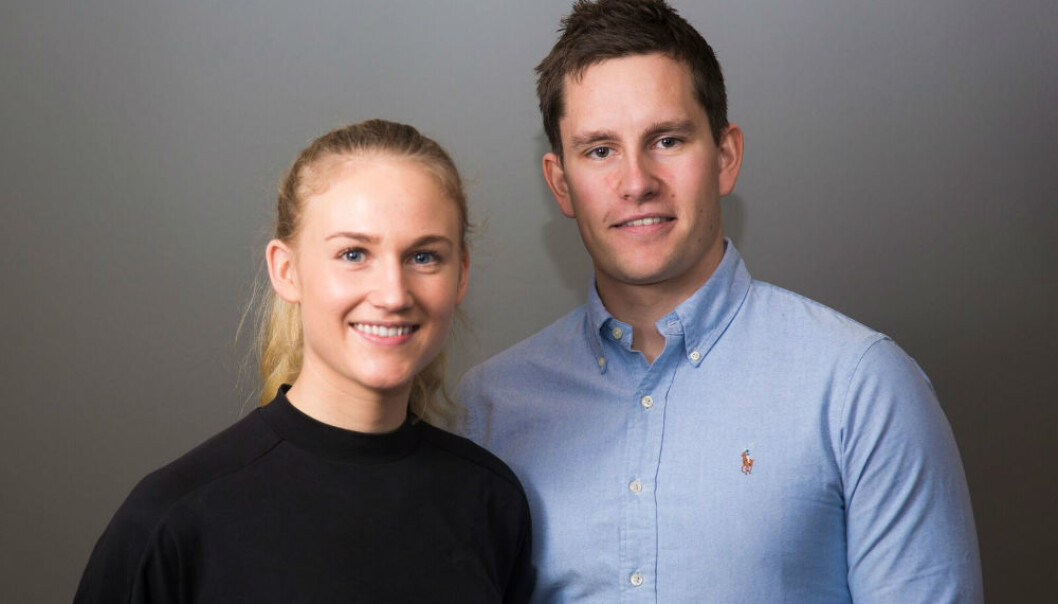 Solveig Christensen og Bendik Fon står bak prosjektet Exero, hvor de skal lage et hjelpemiddel for at personer med nedsatt funksjonsevne kan holde seg i aktivitet. (Foto: Forskningsrådet) Solveig Christensen og Bendik Fon står bak prosjektet Exero, hvor de skal lage et hjelpemiddel for at personer med nedsatt funksjonsevne kan holde seg i aktivitet. (Foto: Forskningsrådet)