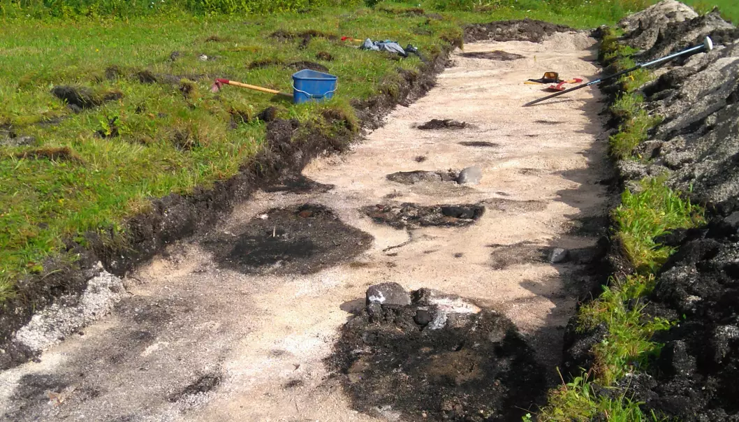 Arkeologer oppdaget nye funn i Hålogaland