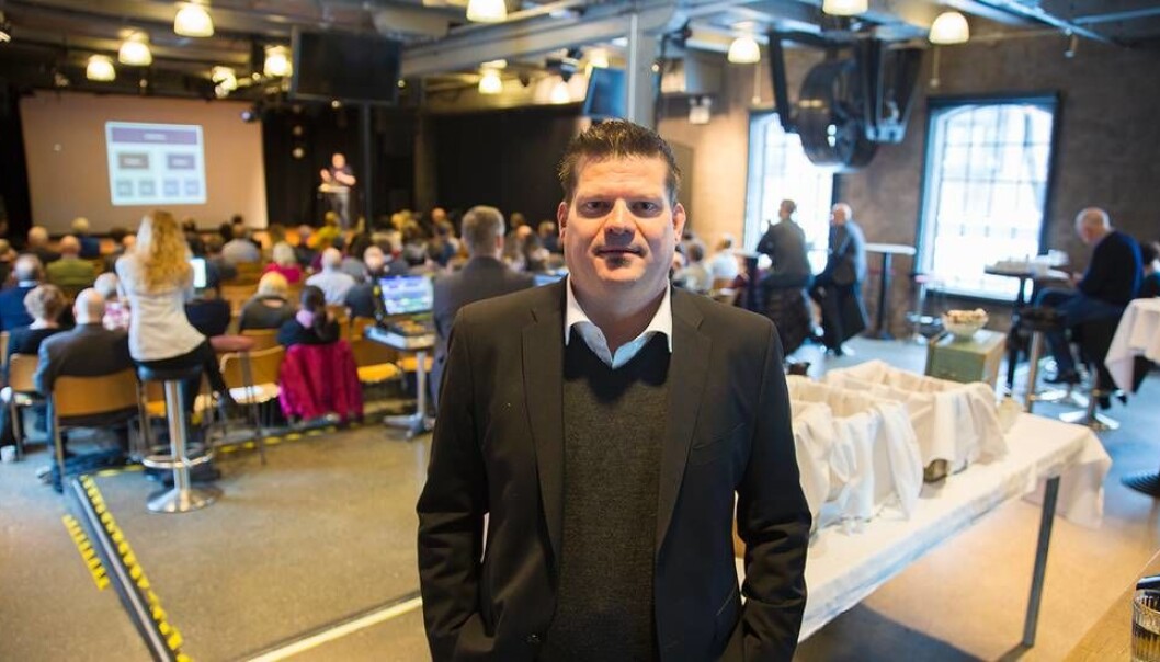 Stian Husemoen er seksjonssjef ved NTNUs enhet for digital sikkerhet. (Foto: Tore Oksholen) Stian Husemoen er seksjonssjef ved NTNUs enhet for digital sikkerhet. (Foto: Tore Oksholen)