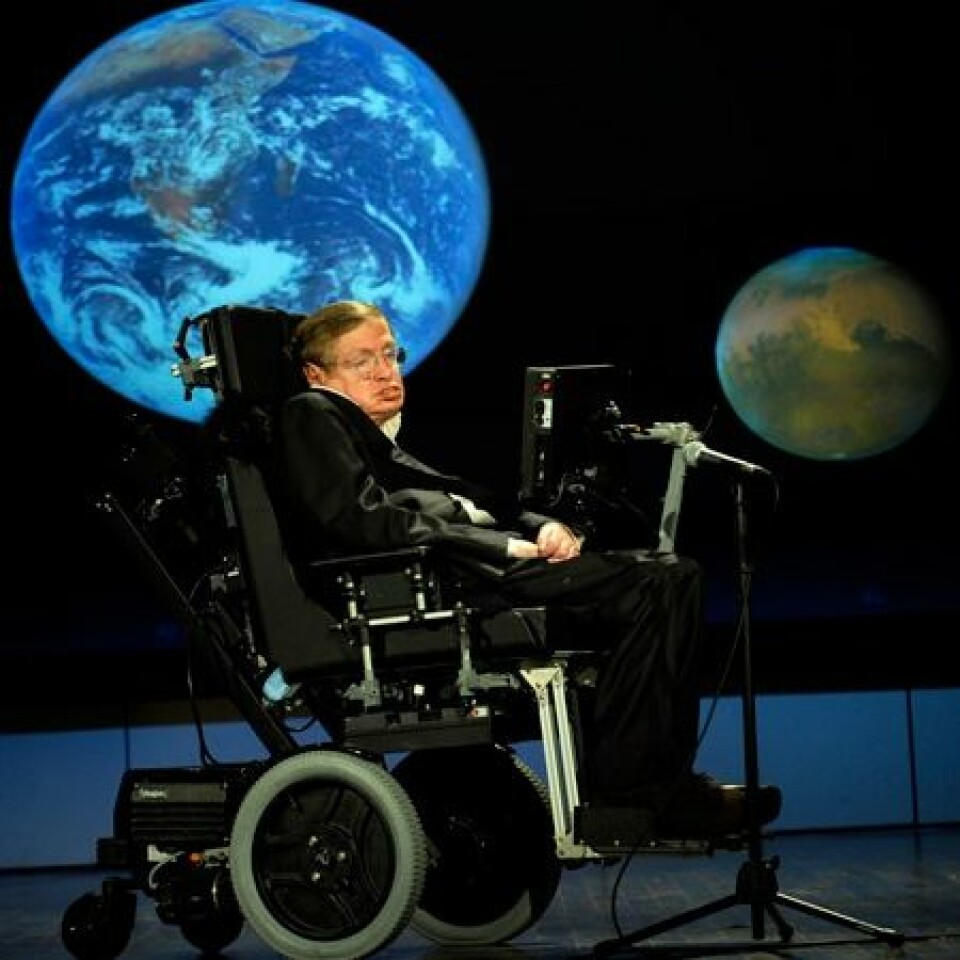 I år er det 40 år siden Stephen Hawking revolusjonerte vår forståelse av sorte hull, men jobben er fortsatt ikke ferdiggjort. (Foto: Wikimedia Commons)