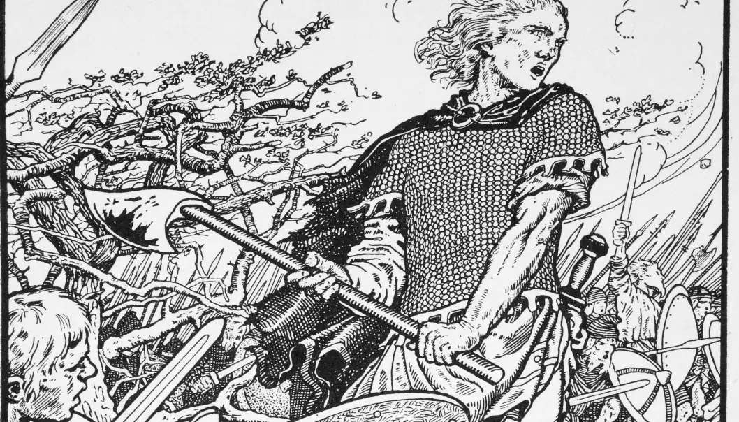 I 865 ble England invadert av en diger vikinghær som herjet i over 10 år