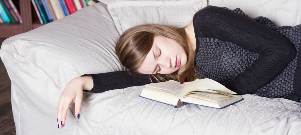 Søvn er viktig for læring, men det kan også være viktig for å glemme uviktige detaljer, tyder studie på.  (Foto: Microstock)