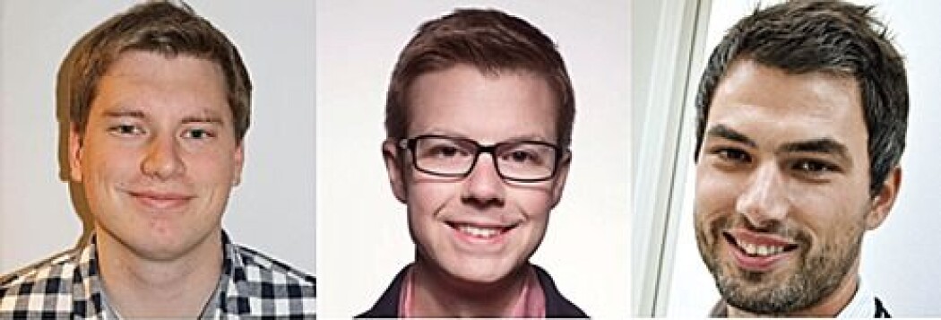 Øivind Wilhelmsen, Terje Lohndal og Kyrre Eeg Emblem får pris. (Foto: NTNU / OUS) Øivind Wilhelmsen, Terje Lohndal og Kyrre Eeg Emblem får pris. (Foto: NTNU / OUS)
