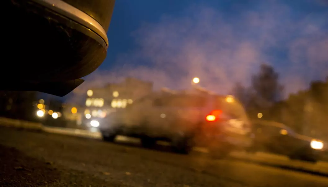 Eksos fra biler er den viktigste grunnen til økte NO2-utslipp. (Foto: Håkon Mosvold Larsen, NTB scanpix)