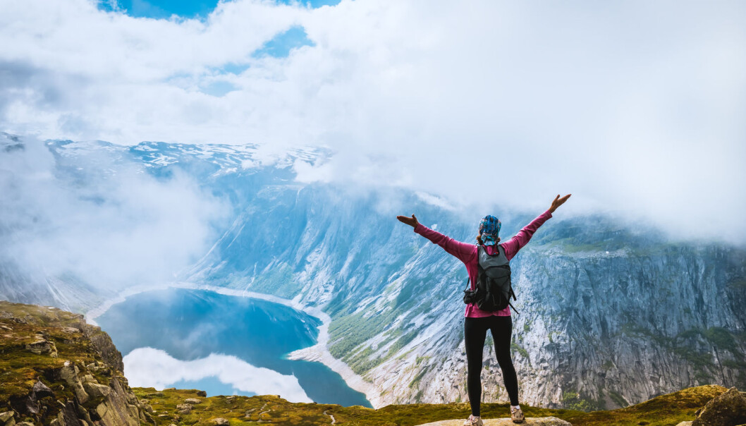 Dette! Dette er friluftsliv. Det engelske <em>outdoor life</em> er ikke i nærheten dekke innholdet i et slikt øyeblikk. (Foto: Kochneva Tetyana, Shutterstock/NTB scanpix) Dette! Dette er friluftsliv. Det engelske <em>outdoor life</em> er ikke i nærheten dekke innholdet i et slikt øyeblikk. (Foto: Kochneva Tetyana, Shutterstock/NTB scanpix)