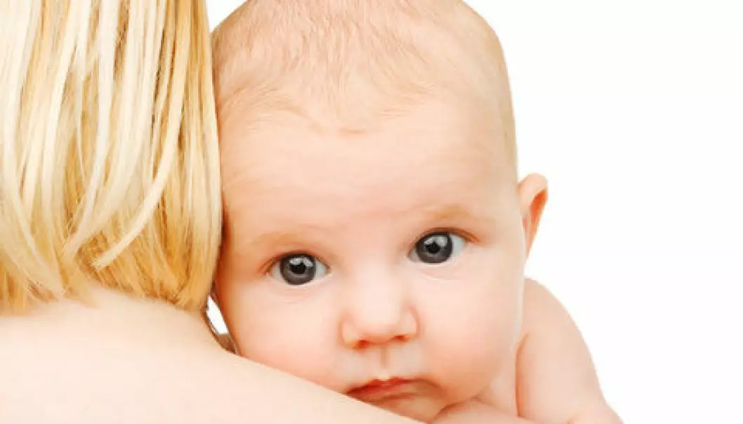 Mange synes at spedbarn har en besnærende duft, særlig i hodebunnen.  (Illustrasjonsfoto: Colourbox)