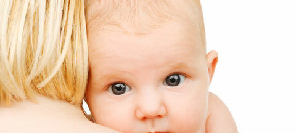 Mange synes at spedbarn har en besnærende duft, særlig i hodebunnen.  (Illustrasjonsfoto: Colourbox)