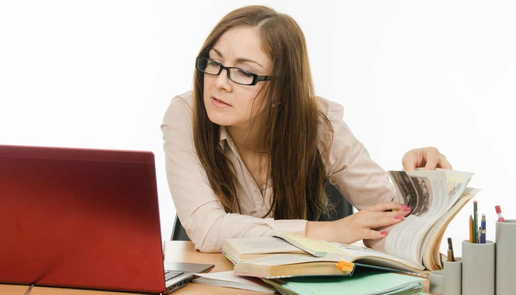 De som får stipend for å ta doktorgrad, vet ikke alltid hva som venter dem og hva arbeidet egentlig går ut på. Mange blir aldri ferdig. (Foto: Colourbox) De som får stipend for å ta doktorgrad, vet ikke alltid hva som venter dem og hva arbeidet egentlig går ut på. Mange blir aldri ferdig. (Foto: Colourbox)