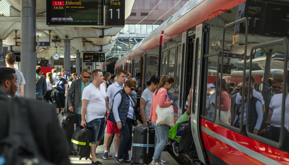 Norge presterer ikke godt når togkvaliteten i Europa sammenlignes. (Foto: Mads Kristiansen /NSB)