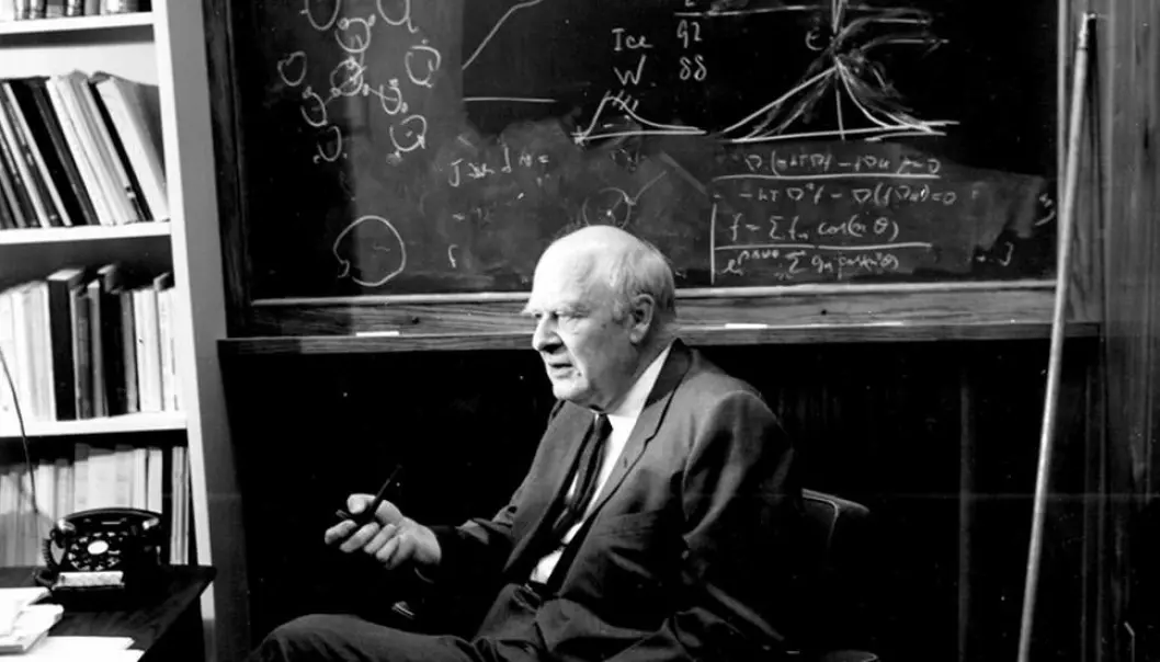 Lars Onsager var utdannet ved NTH, dagens NTNU, og fikk Nobelprisen i kjemi. (Foto: Yale Picture Collection)