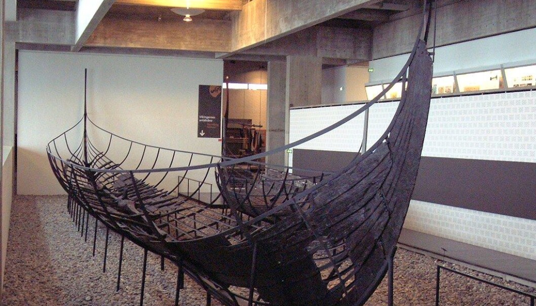 Skuldelev II, et vikingsskip som ble bygget i Dublin rundt 1050. Skipet er på vikingskipmuseet i Roskilde i Danmark. (Foto: Casiopeia/CC BY-SA 2.0) Skuldelev II, et vikingsskip som ble bygget i Dublin rundt 1050. Skipet er på vikingskipmuseet i Roskilde i Danmark. (Foto: Casiopeia/CC BY-SA 2.0)