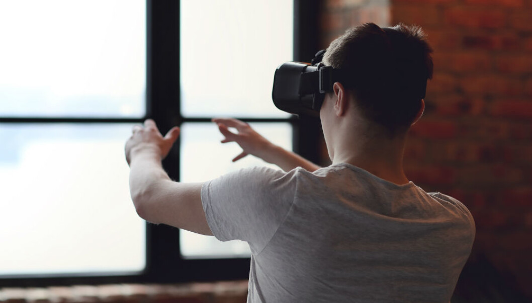 VR blir i dag brukt i medisinsk behandling som stressavlasting for kreftpasientar, mot fobiar eller som smertelindring ved brannskadar, der pasientar speler i VR under smertefull behandling, som ved skifte av bandasje. (Illustrasjonsfoto: Colourbox) VR blir i dag brukt i medisinsk behandling som stressavlasting for kreftpasientar, mot fobiar eller som smertelindring ved brannskadar, der pasientar speler i VR under smertefull behandling, som ved skifte av bandasje. (Illustrasjonsfoto: Colourbox)