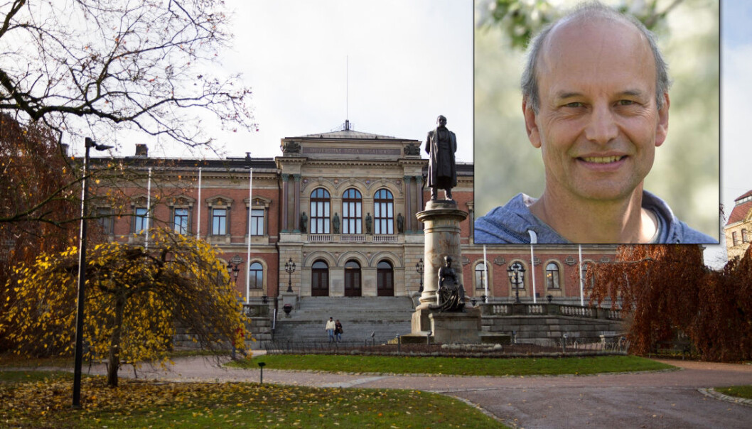 Peter Eklöv, professor ved Uppsala universitet, blir fratatt forskningsmidler etter å ha blitt funnet skyldig i vitenskapelig uredelighet av sin egen arbeidsgiver. (Foto: Uppsala universitet) Peter Eklöv, professor ved Uppsala universitet, blir fratatt forskningsmidler etter å ha blitt funnet skyldig i vitenskapelig uredelighet av sin egen arbeidsgiver. (Foto: Uppsala universitet)
