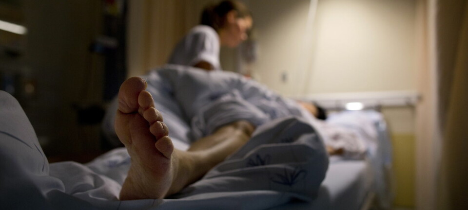 Å jobbe nattskift på sykehus kan tære på helsa. (Foto: Tore Meek/NTB scanpix)