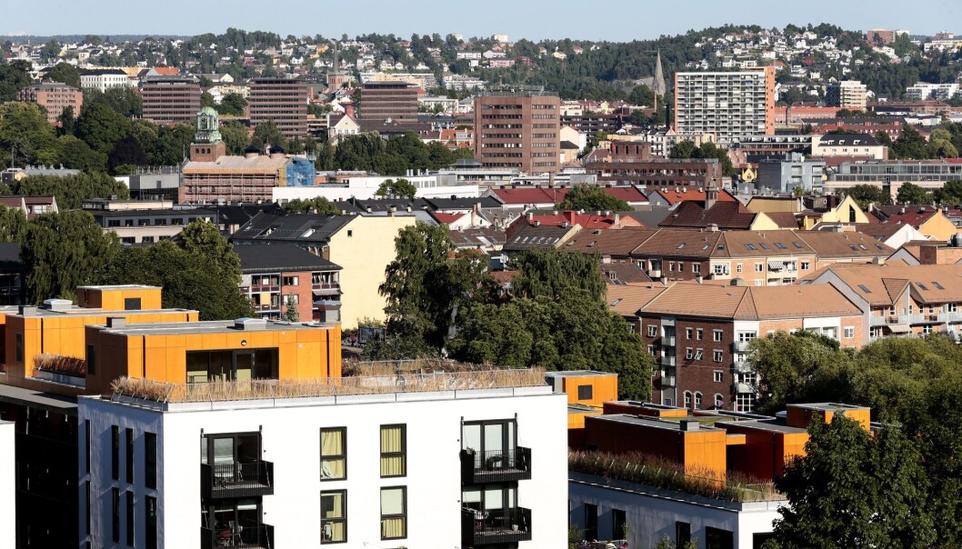 Boligbebyggelse øst i Oslo, Grünerløkka, Grønland, Tøyen og Ekeberg. (Foto: Håkon Mosvold Larsen, NTB scanpix) Boligbebyggelse øst i Oslo, Grünerløkka, Grønland, Tøyen og Ekeberg. (Foto: Håkon Mosvold Larsen, NTB scanpix)