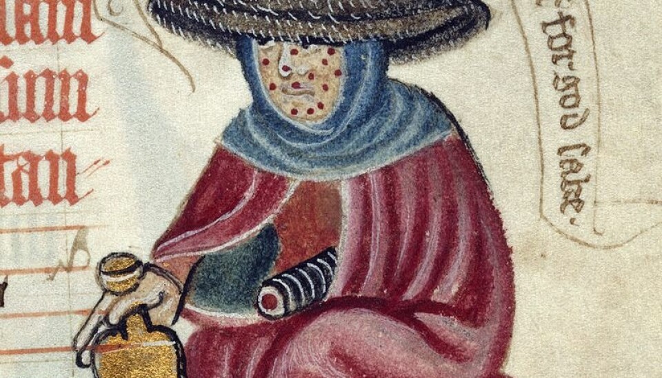 I middelalderen måtte spedalske bære en klokke for å advare andre om at de var syke. (Foto: Wikimedia Commons)