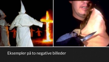 Her to av de negative bildene forsøkspersonene så. (Foto: K.W. Miskowiak et.al., 2018) Her to av de negative bildene forsøkspersonene så. (Foto: K.W. Miskowiak et.al., 2018)