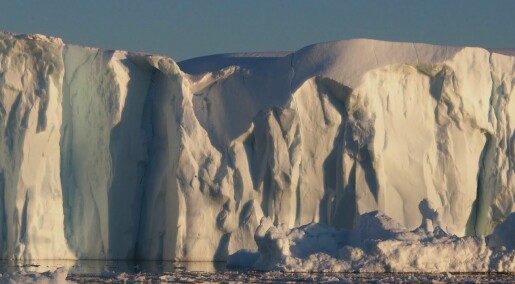 Isbreene på Grønland får fart på seg om sommeren