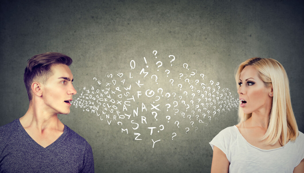 Bokstaver, ord og språk kan miste mening uten språkgenet FoxP2. Men hvordan spredde det seg blant de første snakkende menneskene? (Foto: Pathdoc, Shutterstock/NTB scanpix) Bokstaver, ord og språk kan miste mening uten språkgenet FoxP2. Men hvordan spredde det seg blant de første snakkende menneskene? (Foto: Pathdoc, Shutterstock/NTB scanpix)