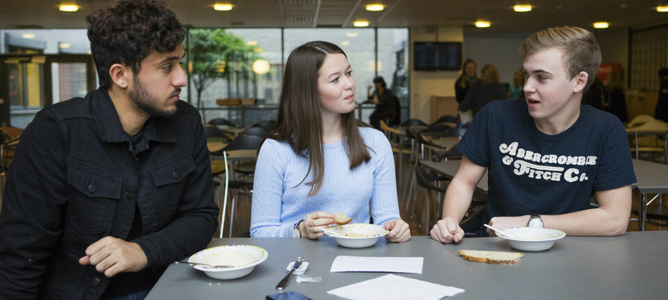 – Det hersker en oppfatning om at ungdomsspråket er lite korrekt, sier Annette Myre Jørgensen ved Høgskolen i Østfold. (Foto: Thomas Brun / NTB scanpix)