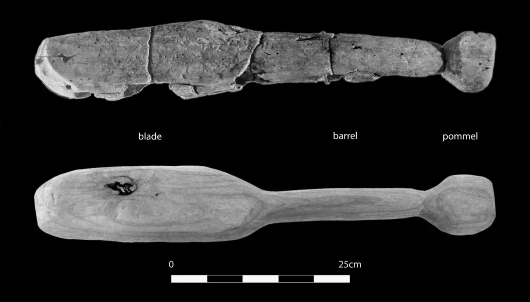 Dette slagvåpenet ble brukt til å knuse skaller for flere tusen år siden
