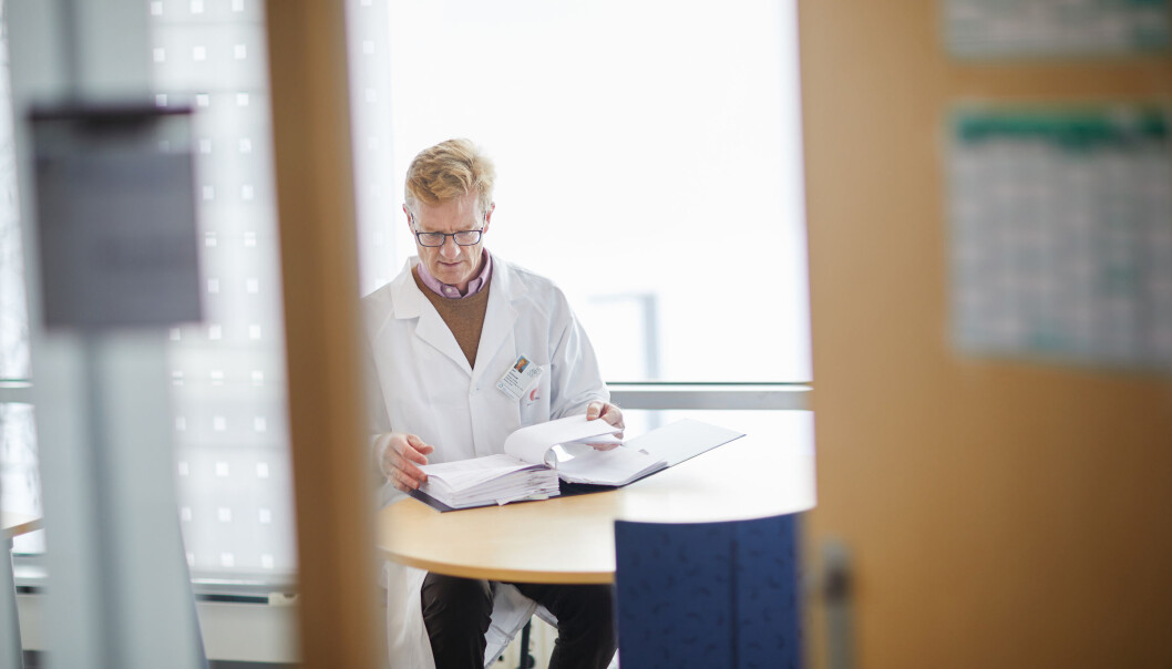 Kjetil Retterstøl var lokal ansvarlig for en studie på diabetespasienter ved Lipidklinikken på Oslo universitetssykehus. Retterstøl kjenner selv resultatene av studien, men han visste ikke at legemiddelfirmaet som sto bak den internasjonale studien ikke publiserte dem. (Foto: Erik Norrud) Kjetil Retterstøl var lokal ansvarlig for en studie på diabetespasienter ved Lipidklinikken på Oslo universitetssykehus. Retterstøl kjenner selv resultatene av studien, men han visste ikke at legemiddelfirmaet som sto bak den internasjonale studien ikke publiserte dem. (Foto: Erik Norrud)