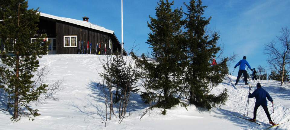 Hvis du er blant dem som bruker hytteboka for å skryte av hvor langt du går på ski, er du ikke alene.  (Foto: Berit Keilen / NTB scanpix)